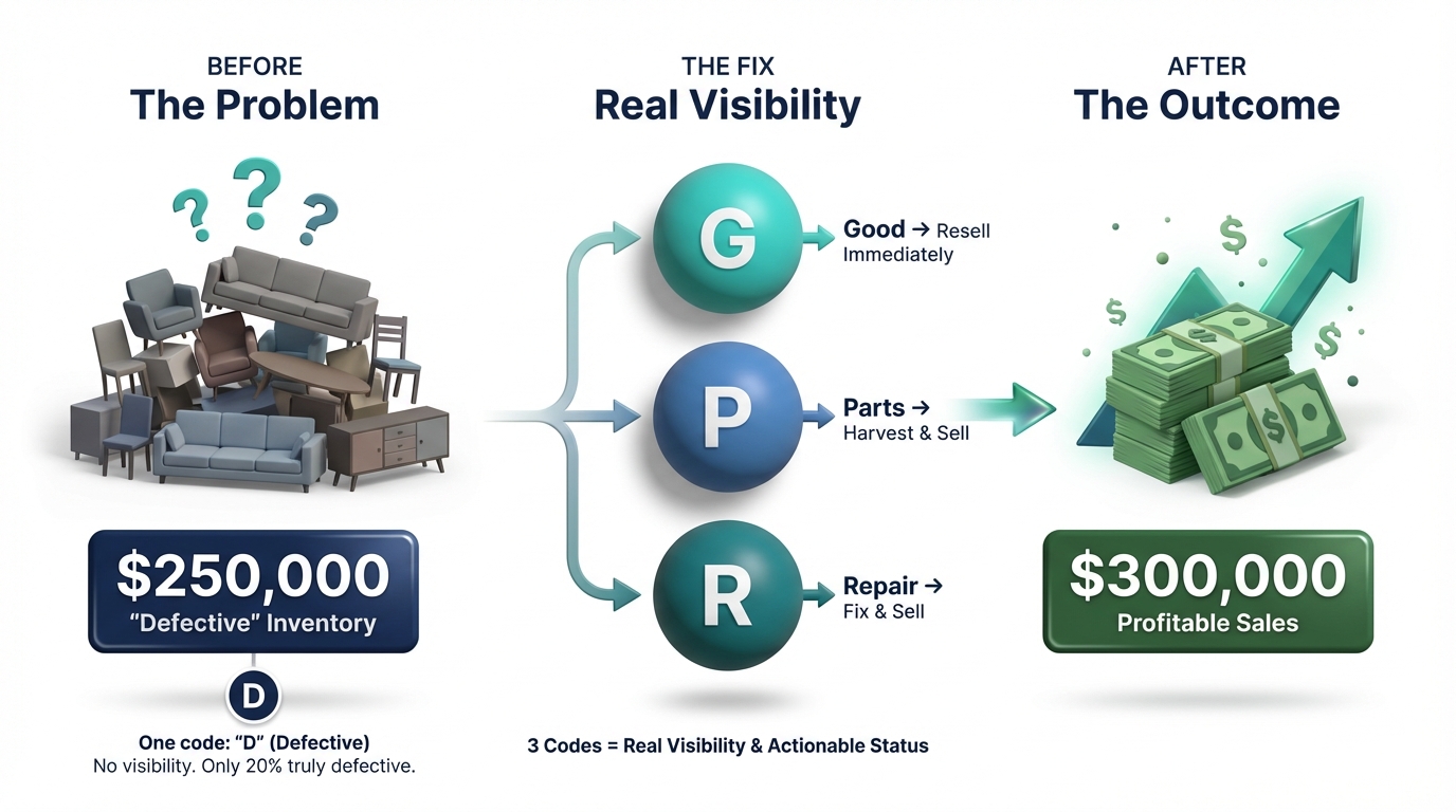 Furniture retailer inventory case study